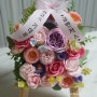센스있는 인테리어 소품 비누꽃 미니화환 인사이동 축하 경주비누꽃 꽃배달
