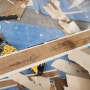 부산 사하구 하단 가락타운 누수 천장 도배 석고 교체 수리공사 와 일상배상책임 보험처리
