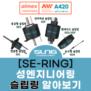 [SE-RING] 성엔지니어링 슬립링 브랜드, SE-RING 알아보기! (AW2024 오토메이션월드 / slip-ring)