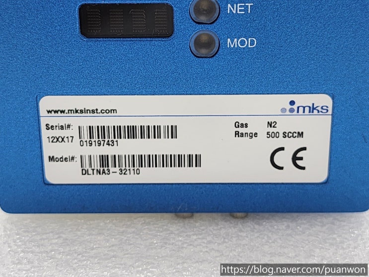 MKS DELTA™ III 3-zone Flow Ratio Controller with DeviceNet DLTNA3-32110 ...