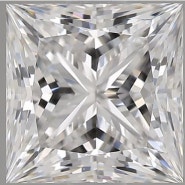 현대적이고 감각적인 프린세스컷 다이아몬드 (GIA1캐럿 )