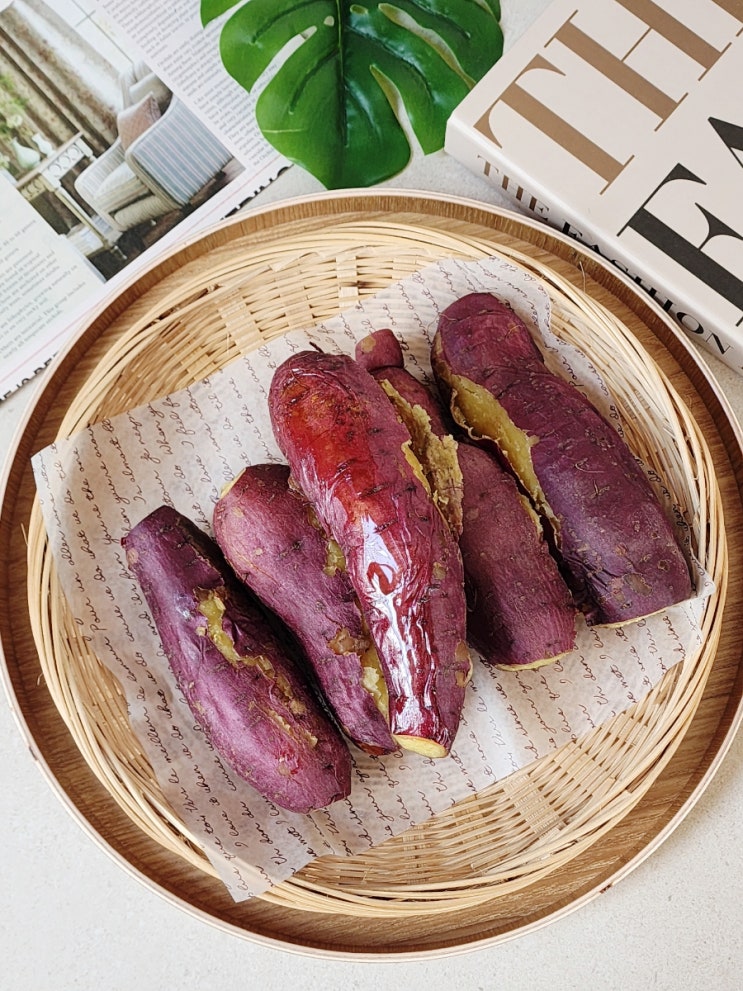 전기밥솥 고구마 찌기 만능찜 삶기 시간 방법 : 네이버 블로그
