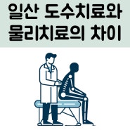 일산 급성 만성통증치료 도수치료와 물리치료 차이점