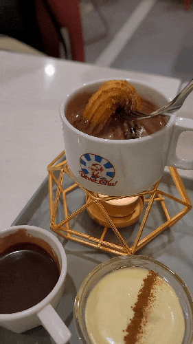 초콜릿 퐁듀가 맛있는 신상 성수동 츄러스 맛집 :  다이버츄
