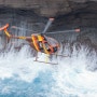 #하와이 헬기 투어 : 문 없는 헬기, 아찔한 상공! 매그넘 헬기 투어