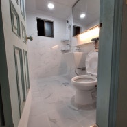 서울 용산구 서빙고동 다세대주택 욕실리모델링 덧방시공 / 인테리어 명성바스