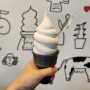 후쿠오카 아이스크림은 텐진 다이묘 소프트크림