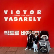 빅토르 바자렐리 한가람 미술관 아이들과 다녀왔어요 :)