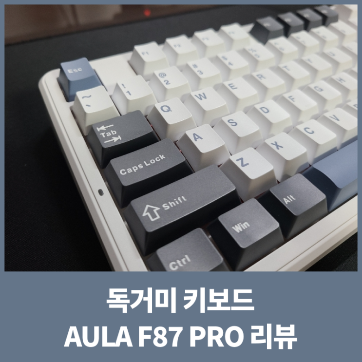 독거미 키보드 AULA F87 PRO 리뷰 : 네이버 블로그