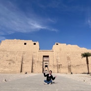 1월 이집트 여행 지성투어와 함께한 룩소르 동서안 투어 (2) 하부신전, 멤논의 거상, 점심 식사