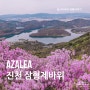 진천 두타산 삼형제바위 진달래 군락지에서 만난 환상적인 풍경