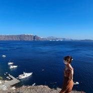 #3 그리스 산토리니 여행 l 산토리니에도 바다수영 할 수 있는 곳이 있다?