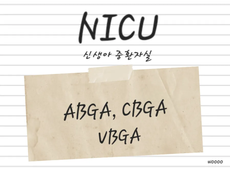 NICU 신규 간호사 공부 - gas ABGA CBGA VBGA 정상수치 : 네이버 블로그