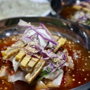 [해운대 맛집] 두툼한 육전고명이 푸짐한 장산밀면맛집 ‘진주육전밀면’