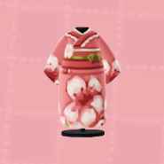 모여봐요 동물의 숲(あつまれ どうぶつの森) - 옷 패턴 - 사쿠라 기모노 (Sakura Kimono)
