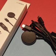 갤럭시워치와 스마트폰 멀티충전 가능한 알로코리아 슬림 2in1 60W 충전 케이블 사용후기