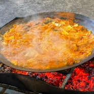 가평 ' 산골농원 ' 이영자맛집 솥뚜껑 닭볶음탕 _ 가격 & 웨이팅 & 강아지동반