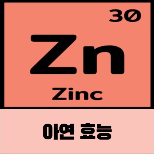 아연 효능 하루권장량 부족하면 나타나는 증상 : 네이버 블로그