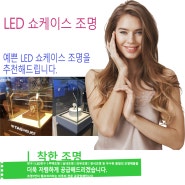 LED 쇼케이스 조명 시계 주얼리 전시 진열대