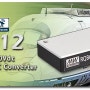 [신제품] RQB60W12 시리즈: 60W 1/4 브릭 60W 캡슐화 모듈 12:1(14~160Vdc) 초광역 전압 입력 DC/DC 컨버터 / 민웰 SMPS