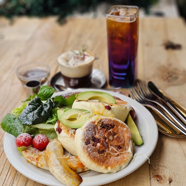 안산 카페 수플레팬케이크가 맛있는 젠젠