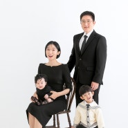 수성구 사진관에서 찍은 가족사진(봄사진관)