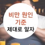 비만 원인 기준 제대로 알아야 한다