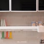 10년 된 주방 식기건조대 교체 화이트 컬러로 깔끔한 부착식 설거지 건조대 추천