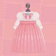모여봐요 동물의 숲(あつまれ どうぶつの森) - 옷 패턴 - 핑크 드레스 컬렉션 (Pink Dress Collection)