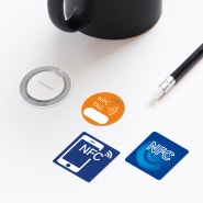 NFC 스티커 태그 주문제작 방법 안내! 원형 사각 NFC 태그