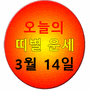 [조선일보 - 오늘의 띠별 운세] 2024년 3월 14일 목요일 (음력 2월 5일 丁丑)
