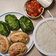 [백청우 만두] 왕크고 왕맛있는 김치, 고기손만두! 냉장보관 가능한 만두택배