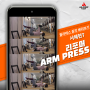 [중동역 기구 필라테스] 리포머 ARM PRESS