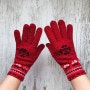 Swedish Jamtland gloves 스웨덴 빨간 장갑 뜨기 끝