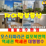 3.15 김포 걸포 오스타파라곤 1블록 2블록 3블록 부동산