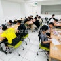 (물글라스 프로그램)창원 마산 진해 함안 진영 창동예술촌 유리공예 물글라스 썬캐쳐만들기 초등학생 현장학습 프로그램 진행하였습니다.