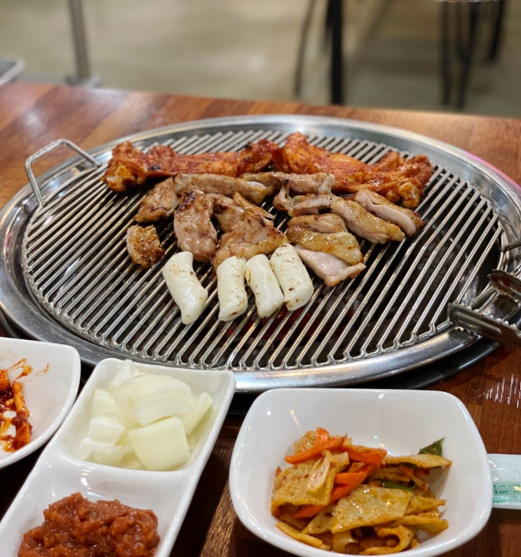 설악IC 근처 가평 닭갈비 맛집! 다미설악숯불닭갈비(+애견...