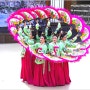 한국민속촌 화려한 고전무용 부채춤