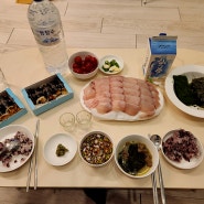 내돈내산 이순신광장 먹을거리 모찌 바다김밥 이순신바게트 선어회