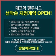 [마감]매교역 팰루시드 아파트 선착순 분양 정보