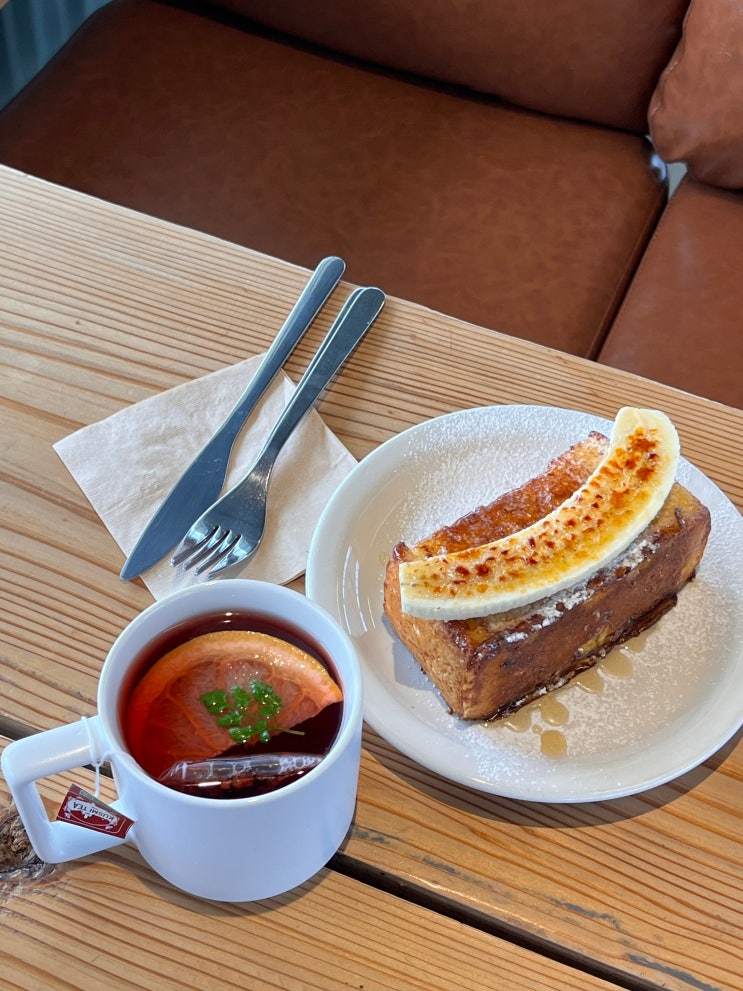 진주 금산 대형카페 "모먼트메종" 프렌치 토스트가 맛있는 카페