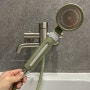 욕실 샤워기 셀프교체 방법 아쿠아듀오 블라썸 온오프샤워기 교체 후기