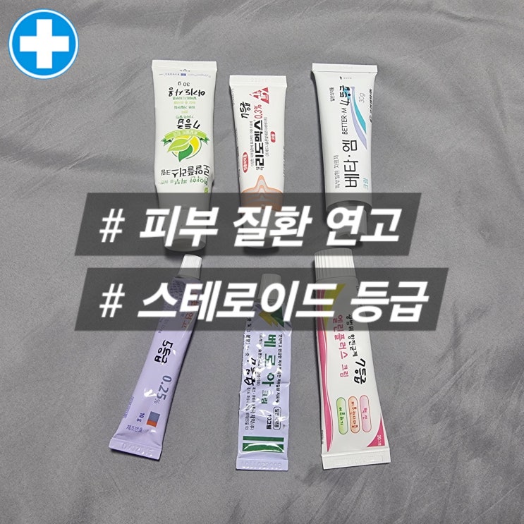 피부질환연고 스테로이드 등급 : 네이버 블로그