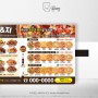 피자배달전단지,피자자석전단지 제작 디자인&인쇄!단면/양면가능 (전국배송!)