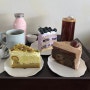연희동 보연희 피스타치오 갸또, 호지차 바밤바 갸또, 블루베리 요거트 생크림 케이크