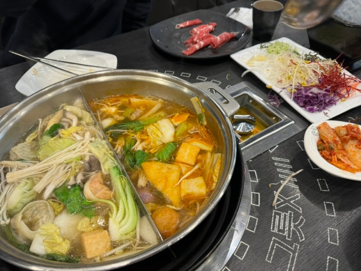 일산 맛집 무한리필로 먹을 수 있는 샤브전문점 소담촌 주엽점