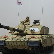1/35 영국의 MBT 챌린저2 전차( The British MBT Challenger 2 tank)