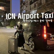 인천공항 택시 콜밴 예약 새벽 출국 이용 요금 후기