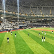 mlb 서울시리즈 LA다저스 vs 키움히어로즈 직관 후기 (고척 외야 2층, 오타니 출전, 전종서 시구)