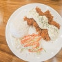 [서울/용두동 맛집] 라 수제돈까스 - 직접 만드는 수제 생선까스와 돈까스 김치볶음밥 세트.